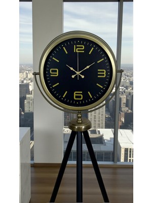 Çetiner Group Zamanın Asaleti Eskitme Tripod Ayaklı Saat