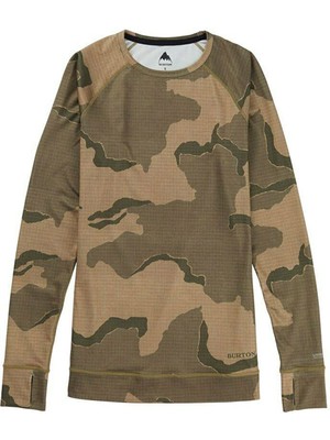 Burton Ltwt X Crew Kadın Haki İçlik Üst