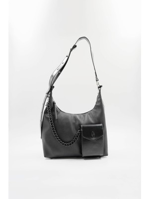 Aron Atelier Marta Zincir Detaylı Ayarlanabilir Askılı Kadın Omuz Çantası