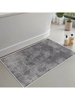 Monnhein Banyo Paspası, Yumuşak Banyo Halısı, Kaymaz Dot Tabanlı, Yıkanabilir - 60X100