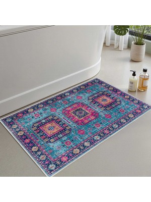 Monnhein Banyo Paspası, Yumuşak Banyo Halısı, Kaymaz Dot Tabanlı, Yıkanabilir - 60X100