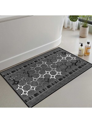Monnhein Banyo Paspası, Yumuşak Banyo Halısı, Kaymaz Dot Tabanlı, Yıkanabilir - 60X100