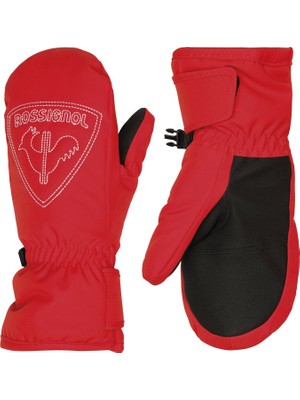 Rossignol Rooster Unisex Çocuk Kırmızı Eldiven