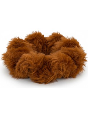 Eych Peluş Scrunchie Toka – Yumuşak Dokulu, Iz Yapmayan Saç Tokası