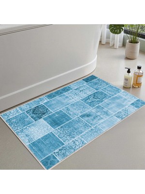 Monnhein Banyo Paspası, Yumuşak Banyo Halısı, Kaymaz Dot Tabanlı, Yıkanabilir - 60X100