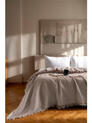 Rell Home Çift Kişilik Yatak Örtüsü | Pike | Çok Amaçlı Örtü | 220 x 240 cm | Pamuklu Dokuma | Premium Quality