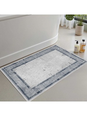 Monnhein Banyo Paspası, Yumuşak Banyo Halısı, Kaymaz Dot Tabanlı, Yıkanabilir - 60X100