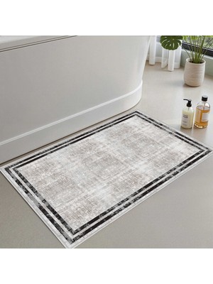 Monnhein Banyo Paspası, Yumuşak Banyo Halısı, Kaymaz Dot Tabanlı, Yıkanabilir - 60X100