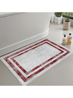 Monnhein Banyo Paspası, Yumuşak Banyo Halısı, Kaymaz Dot Tabanlı, Yıkanabilir - 60X100