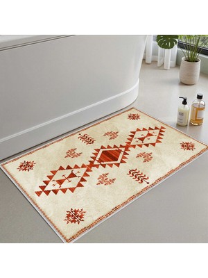 Monnhein Banyo Paspası, Yumuşak Banyo Halısı, Kaymaz Dot Tabanlı, Yıkanabilir - 60X100