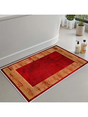 Monnhein Banyo Paspası, Yumuşak Banyo Halısı, Kaymaz Dot Tabanlı, Yıkanabilir - 60X100