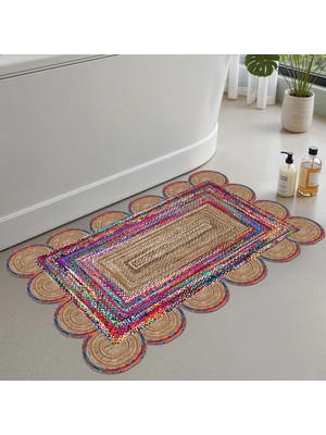Monnhein Banyo Paspası, Yumuşak Banyo Halısı, Kaymaz Dot Tabanlı, Yıkanabilir - 60X100