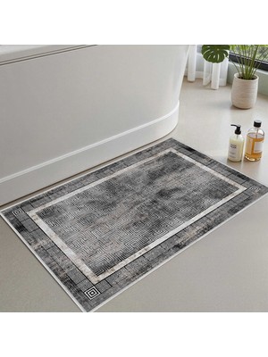 Monnhein Banyo Paspası, Yumuşak Banyo Halısı, Kaymaz Dot Tabanlı, Yıkanabilir - 60X100