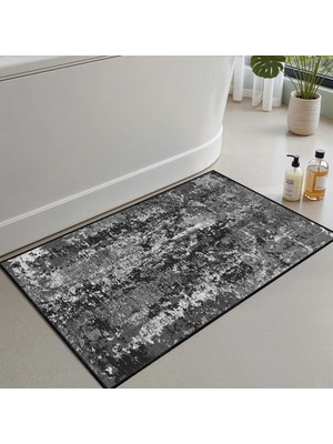 Monnhein Banyo Paspası, Yumuşak Banyo Halısı, Kaymaz Dot Tabanlı, Yıkanabilir - 60X100