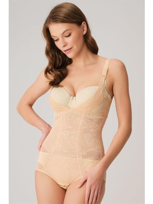 Hayat Store Kadın Toparlayıcı Bel Inceltici Dikişli Alttan Kancalı Sıkı Badi Korse (2518)