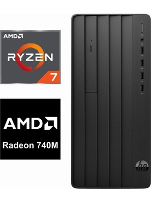 Hp Prodesk 2 Tower Ryzen 7 8700G B70VJAT-K095 16GB 512GB  Freedos Masaüstü Bilgisayar