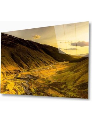 idealizbiz Doğa Cam Tablo 4mm Dayanıklı Temperli Cam