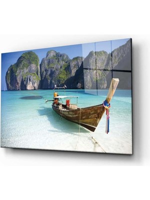 idealizbiz Doğa Temperli Cam Tablo