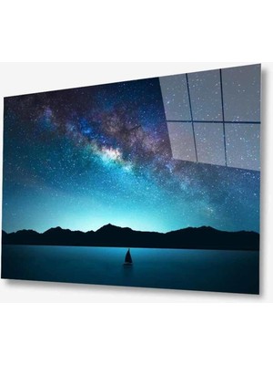 idealizbiz Manzara Doğa Cam Tablo 4mm Dayanıklı Temperli Cam