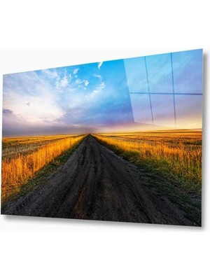 idealizbiz Doğa Cam Tablo 4mm Dayanıklı Temperli Cam