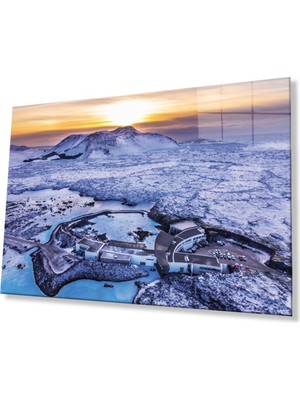 idealizbiz Doğa Temperli Cam Tablo