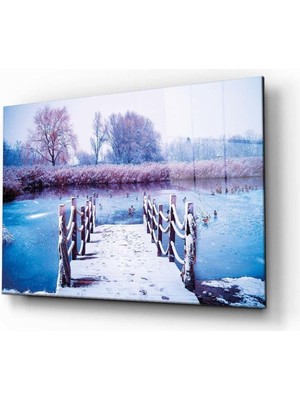 idealizbiz Doğa Temperli Cam Tablo