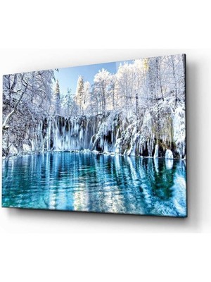 idealizbiz Doğa Temperli Cam Tablo