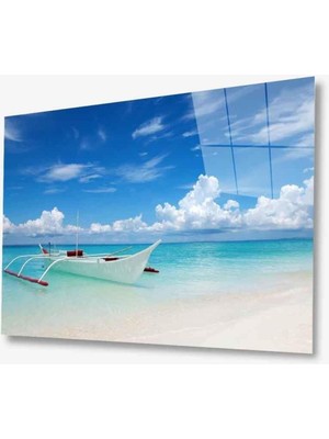 idealizbiz Manzara Cam Tablo 4mm Dayanıklı Temperli Cam