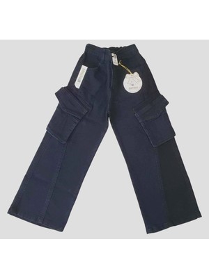 Başak Çocuk Giyim 429742 Kız Kot Pantolon 5/8 Yaş - Siyah - 5-6 Yaş
