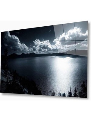 idealizbiz Doğa Cam Tablo 4mm Dayanıklı Temperli Cam