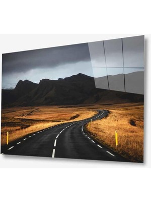 idealizbiz Doğa Cam Tablo 4mm Dayanıklı Temperli Cam