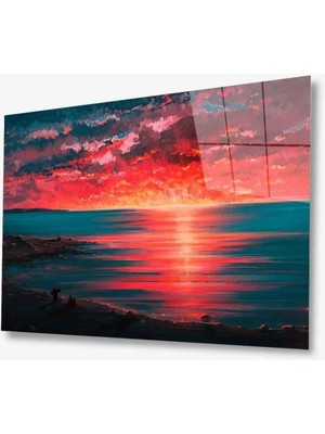 idealizbiz Manzara Cam Tablo 4mm Dayanıklı Temperli Cam