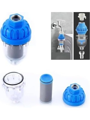 Storemax Çamaşır Makinesi Için Kireç ve Pas Önleyici, Ön Filtre Lavabo Su Arıtıcısı Lavabo Süzgeci Üstü Su Arıtma Cihazı Su Filtresi Musluk Filtresi Süzgeç Kireç Önleyici Filtre Musluk Arıtma