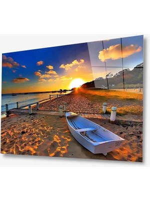 idealizbiz Doğa Cam Tablo 4mm Dayanıklı Temperli Cam