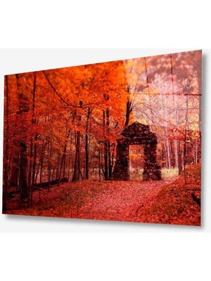 idealizbiz Doğa Cam Tablo 4mm Dayanıklı Temperli Cam