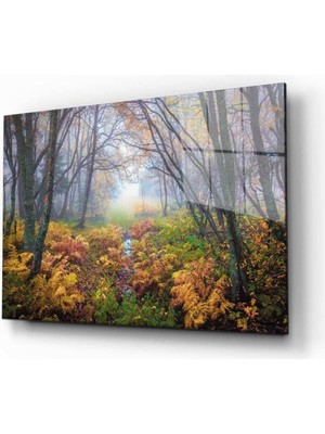 idealizbiz Doğa Temperli Cam Tablo