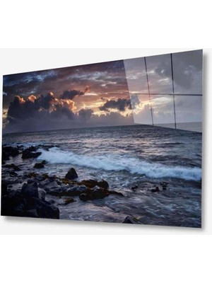 idealizbiz Doğa Cam Tablo 4mm Dayanıklı Temperli Cam