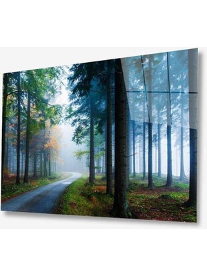 idealizbiz Doğa Cam Tablo 4mm Dayanıklı Temperli Cam