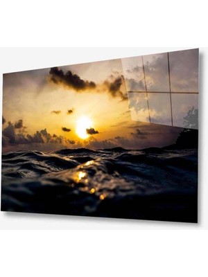 idealizbiz Doğa Cam Tablo 4mm Dayanıklı Temperli Cam