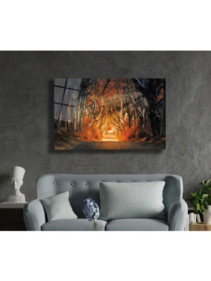 idealizbiz Orman Cam Tablo