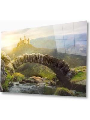 idealizbiz Doğa Cam Tablo 4mm Dayanıklı Temperli Cam