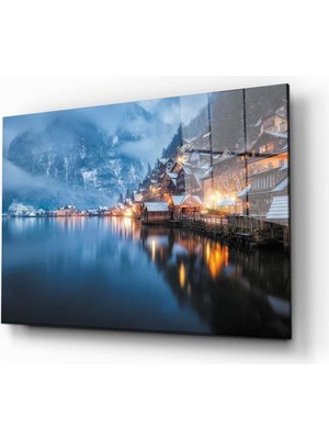 idealizbiz Doğa Temperli Cam Tablo