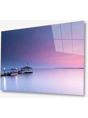 idealizbiz Doğa Cam Tablo 4mm Dayanıklı Temperli Cam