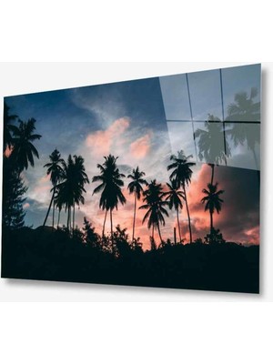 idealizbiz Doğa Cam Tablo 4mm Dayanıklı Temperli Cam