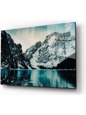 idealizbiz Doğa Temperli Cam Tablo