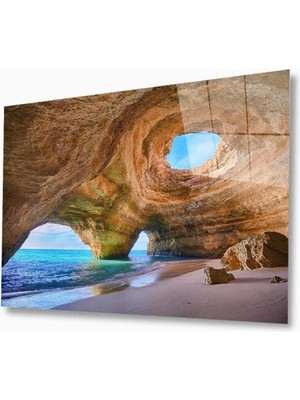 idealizbiz Doğa Cam Tablo 4mm Dayanıklı Temperli Cam