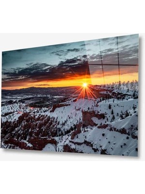 idealizbiz Doğa Cam Tablo 4mm Dayanıklı Temperli Cam