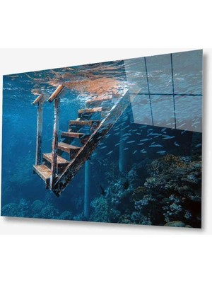 idealizbiz Doğa Cam Tablo 4mm Dayanıklı Temperli Cam