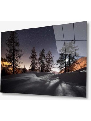 idealizbiz Doğa Cam Tablo 4mm Dayanıklı Temperli Cam