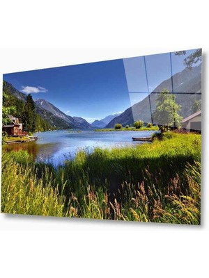 idealizbiz Doğa Cam Tablo 4mm Dayanıklı Temperli Cam